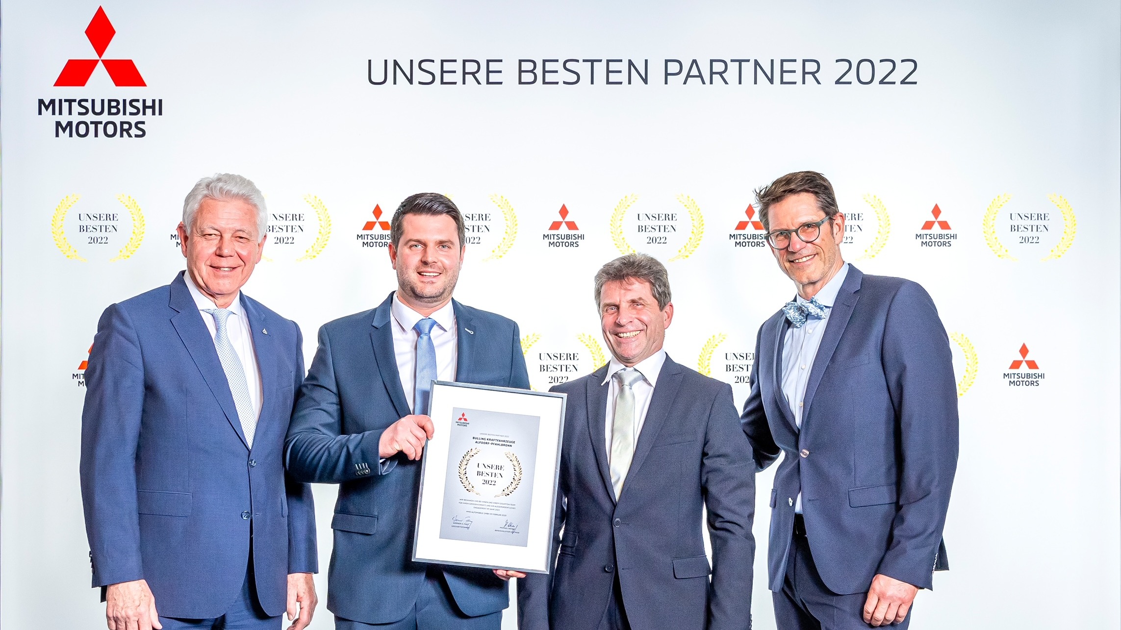 Bild zu Mitsubishi Händler-Ehrung 2022